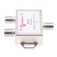 Interruptor DiSEqC satelital 2x1 a prueba de agua (DS-02C) antena de satélite interruptor LNB plano para receptor de TV 0/22KHz